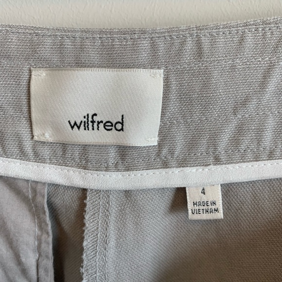 Aritzia/Wilfred Linen Kapris - Picture 2 of 4